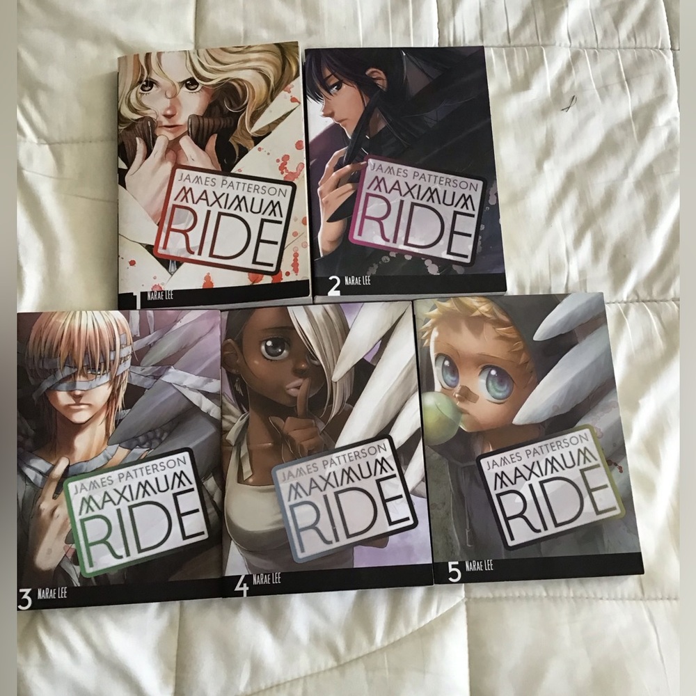 Teen/Youth Maximum Ride set of 5 Books